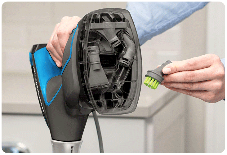 Bissell PowerFresh Slim Steam - Rangement accessoires