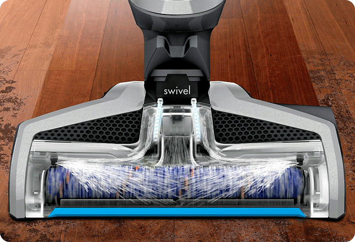 Rouleau brosse d'un aspirateur laveur Bissell