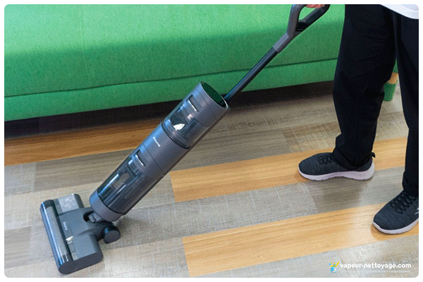 Le Dreame H12 Core dispose d'un mode absorption et d'un mode nettoyage intelligent