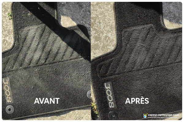Nettoyage tapis de voiture avec le SE 4001