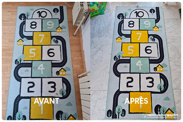 Nettoyage d'un tapis avec le SE 4001 Karcher