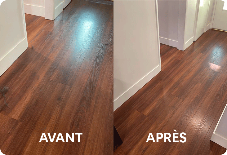 Nettoyage d'un parquet avec le Tineco Floor One S5