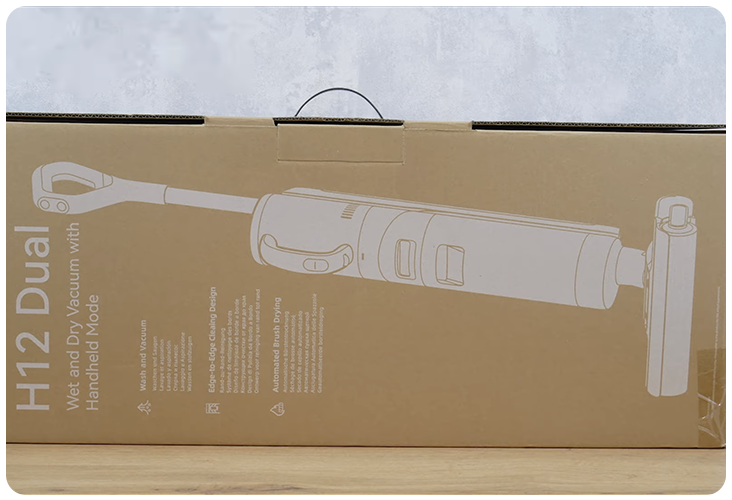 Emballage du Dual H12 de Dreame