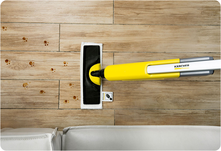 Débit de vapeur et mode du KST 2 Uprigt EasyFix Karcher