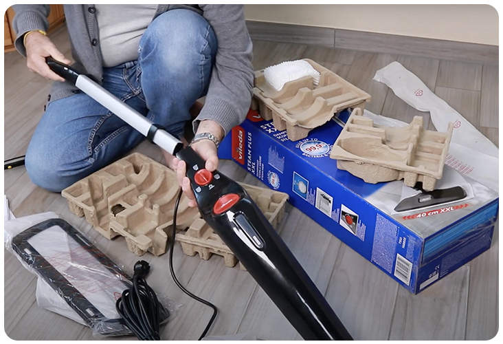 Assemblage du Vileda Steam XXL Plus