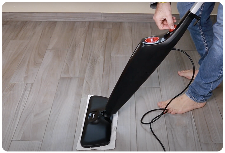 Controle et ergonomie du Vileda Steam XXL Plus