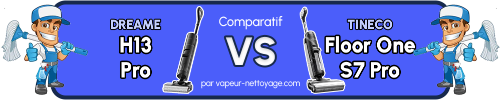 Dreame H13 Pro VS Tineco Floor One S7 Pro