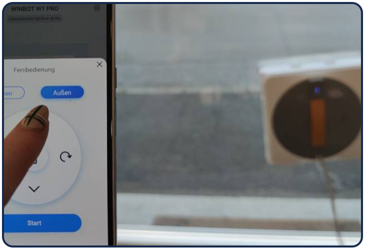 Le Winbot W1 Pro nécessite l'utilisation de l'application 'Ecovacs Home' pour fonctionner