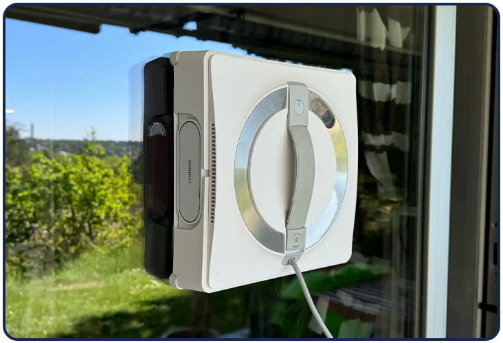 Navigation 'WIN-SLAM 4.0' du Ecovacs Winbot W2 OMNI