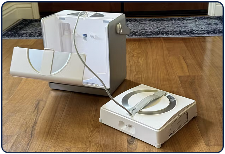 Le câble d'alimentation et de sécurité du robot lave vitres Ecovacs Winbot W2 OMNI